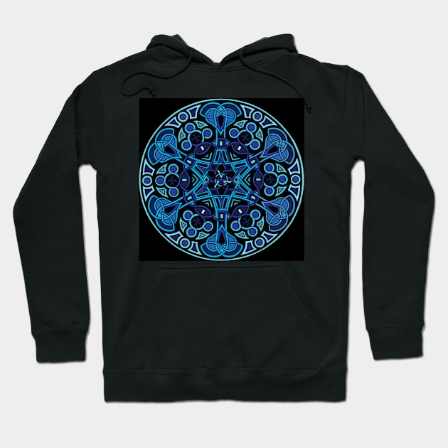 Circle Mandalas 40 (Style:7) Hoodie by luminousstore